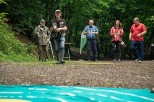 Auch am Casting-Stand des RhFV war stets was los. image-190